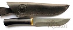 Нож Клык (дамасская сталь, черный граб)   - IMG_0440n5.JPG