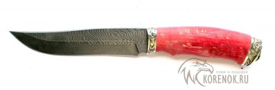 Нож Турист-2 (торцевой дамаск) Общая длина mm : 300Длина клинка mm : 168Макс. ширина клинка mm : 33.5Макс. толщина клинка mm : 4.7