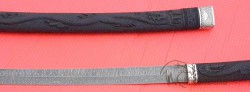 Катана (дамасская сталь, резная ручка и ножны) - 1136.jpg