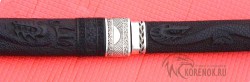 Катана (дамасская сталь, резная ручка и ножны) - 3id.jpg