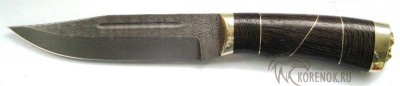 Нож КЛАССИКА-2 (Лось-2) (дамасская сталь, составной) Общая длина mm : 270-280Длина клинка mm : 150-160Макс. ширина клинка mm : 30-31Макс. толщина клинка mm : 2.6-2.8