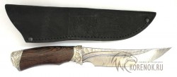  Нож "Клык-1" (дамасская сталь, венге, мельхиор, долы)   - IMG_4733ut.JPG