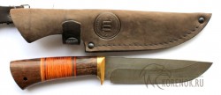 Нож Сокол (дамасская сталь, венге, кожа) - IMG_04595s.JPG