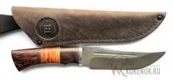 Нож Егерь (дамасская сталь, венге, кожа)    - IMG_0371.JPG
