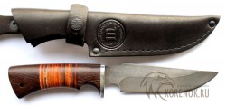 Нож Турист (дамасская сталь, венге, кожа)  - IMG_0430a6.JPG
