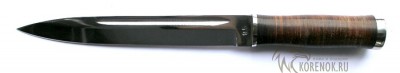 Нож Горец-1 (сталь 95х18)  Общая длина mm : 340Длина клинка mm : 220Макс. ширина клинка mm : 29Макс. толщина клинка mm : 5,0