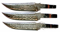 Клинок ДСН-55 (Ламинат. Сталь У8 ламинированная дамаском с добавлением никеля и меди) - Клинок ДСН-55 (Ламинат. Сталь У8 ламинированная дамаском с добавлением никеля и меди)