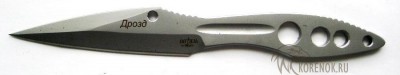 Метательный нож &quot;дрозд&quot; (НОКС)  Общая длина ножа : 205 ммДлина клинка : 100 ммДлина рукояти : 105 ммТолщина обуха : 4.8 мм