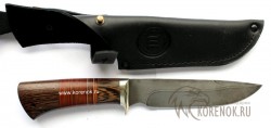 Нож Куница-б (дамасская сталь, венге, кожа)    - IMG_5286hq.JPG