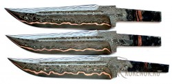 Клинок ДСН-60 (Ламинат. Сталь У8 ламинированная дамаском с добавлением никеля и меди) - Клинок ДСН-60 (Ламинат. Сталь У8 ламинированная дамаском с добавлением никеля и меди)