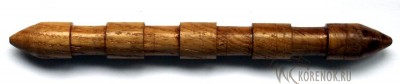 Куботан Ку-14 Длина: 158 мм.
Наибольший диаметр: 15 мм 
Явара выполнена из дуба или ясеня.