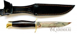 Нож "Финка НКВД" (сталь 95х18, венге, латунь) - Нож "Финка НКВД" (сталь 95х18, венге, латунь)