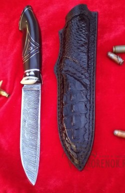 Нож "Фантом" (дамасская сталь) - Нож "Фантом" (дамасская сталь)