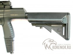 Пневматический пистолет МР-661 КС-02 ДРОЗД  с глушителем и металлическим прикладом. - Пневматический пистолет МР-661 КС-02 ДРОЗД  с глушителем и металлическим прикладом.