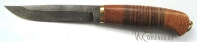 Нож Засапожный-Т (дамасская сталь, лайсвуд, кожа)  Общая длина mm : 240-260Длина клинка mm : 130-140Макс. ширина клинка mm : 22-26Макс. толщина клинка mm : 4.0-5.0