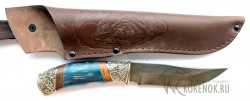Нож "Аляска" (литой булат, мельхиор) вариант 2 - IMG_7835.JPG