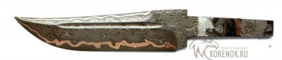 Клинок ДСН-27 (Ламинат. Сталь 65Г ламинированная дамасской сталью с добавлением никеля и меди) 



Общая длина мм::
262


Длина клинка мм::
178


Ширина клинка мм::
41


Толщина клинка мм::
4.2




 