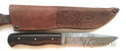 Нож Фердинанд цельнометаллический (дамаск, венге)  - IMG_5804.JPG