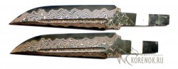 Клинок ДСН-11 (Ламинат. Сталь У8 ламинированная дамасской сталью с добавлением никеля и меди) - Клинок ДСН-11 (Ламинат. Сталь У8 ламинированная дамасской сталью с добавлением никеля и меди)
