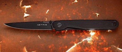 Нож складной Astris Black  


Общая длина мм::
230


Длина клинка мм::
103


Ширина клинка мм::
18


Толщина клинка мм::
3.0


