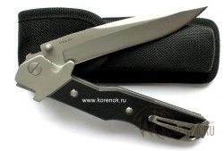 Нож складной Браконьер, черная рукоять - IMG_09440c.JPG