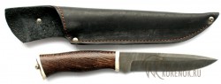 Нож Фартовый (дамасская сталь, венге, рог)  - IMG_1335r8.JPG