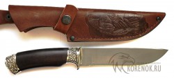 Нож Клык (булат, черный граб,  мельхиор) вариант 2 - IMG_5573.JPG