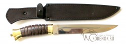 Нож "Пластун" (сталь Х12МФ, венге)  - Нож "Пластун" (сталь Х12МФ, венге) 