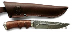 Нож Медведь (дамасская сталь, венге, долы) вариант 3 - IMG_9010sh.JPG