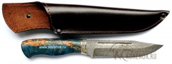 Нож Лось-2 (дамасская сталь, стабилизированная древесина)  - IMG_6212yk.JPG