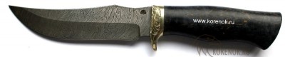 Нож Кедр-3 (дамасская сталь, стабилизированная древесина)  Общая длина mm : 261Длина клинка mm : 140Макс. ширина клинка mm : 34Макс. толщина клинка mm : 2.2-2.4