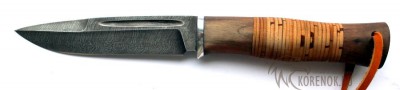 Нож &quot;Лис&quot; серия малыш (дамасская сталь) Общая длина ножа : 230 ммДлина клинка : 116 ммШирина клинка : 24 ммТолщина обуха : 3.3 мм