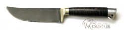 Нож "Узбекский" (сталь Х12МФ, наборная кожа)  - Нож "Узбекский" (сталь Х12МФ, наборная кожа) 