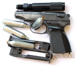 Пневматический пистолет Baikal MP-654K пистолет Макарова б\у - Пневматический пистолет Baikal MP-654K пистолет Макарова б\у