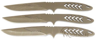 Набор метательных ножей Pirat A54333-2 Общая длина mm : 190Длина клинка mm : 90Макс. толщина клинка mm : 3.0