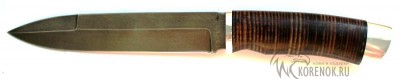 Нож Сиг-3 (сталь 9ХС)  Общая длина mm : 322Длина клинка mm : 193Макс. ширина клинка mm : 33Макс. толщина клинка mm : 4.5