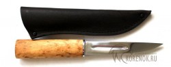 Нож "Якутский" (сталь 95х18, карельская береза) - Нож "Якутский" (сталь 95х18, карельская береза)