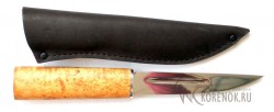 Нож "Якутский" (сталь 95х18, карельская береза) - Нож "Якутский" (сталь 95х18, карельская береза)