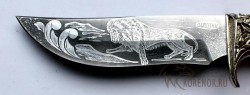 Нож "Орлан" (сталь ХВ 5 "алмазка") вариант 8 - Нож "Орлан" (сталь ХВ 5 "алмазка") вариант 8