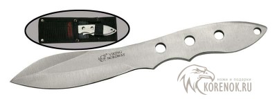 Набор  метательных ножей  Viking Norway S007 (2 шт) Общая длина mm : 177Длина клинка mm : 84Макс. ширина клинка mm : 25Макс. толщина клинка mm : 3.0