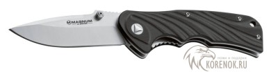 Нож складной 01EL003  Magnum Goon Общая длина - 210 ммДлина клинка - 90 ммТолщина обуха лезвия - 3.4 мм
