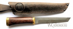Нож Танто (дамасская сталь, венге, латунь)      - IMG_04101x.JPG