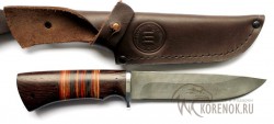 Нож Охотник малый (дамасская сталь, венге, кожа)     - IMG_9222.JPG