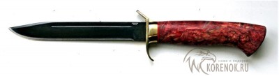 Нож финка НР-40 (булатная сталь, стабилизированная карельская береза, мельхиор) 



Общая длина мм::
272


Длина клинка мм::
148


Ширина клинка мм::
19.4


Толщина клинка мм::
2.4




 