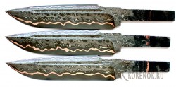 Клинок ДСН-29 (Ламинат. Сталь У8 ламинированная дамасской сталью с добавлением никеля и меди) - Клинок ДСН-29 (Ламинат. Сталь У8 ламинированная дамасской сталью с добавлением никеля и меди)