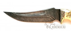 Нож Корсар (дамасская сталь, кость, мельхиор) вариант 2  - IMG_4652.JPG