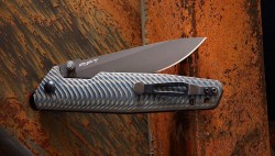 Нож Rift black (D2 steel)   - Нож Rift black (D2 steel)  
