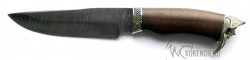 Нож "Медведь" (дамасская сталь. венге, мельхиор)   - IMG_4460.JPG