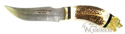 Нож Кенариус-т (дамасская сталь, составной) вариант 2 Общая длина mm : 300
Длина клинка mm : 150Макс. ширина клинка mm : 35Макс. толщина клинка mm : 4.5