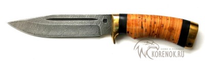 Нож КЛАССИКА-1 (дамасская сталь, береста) 


Общая длина мм::
266


Длина клинка мм::
148


Ширина клинка мм::
32.5


Толщина клинка мм::
2.2


